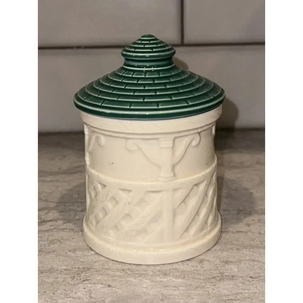 Hearth and Home Designs Sugar Jar Canister Ceramic